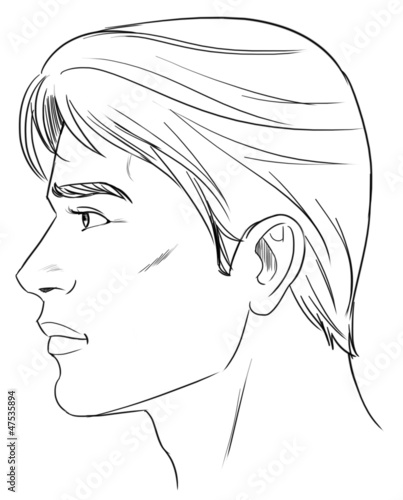 Male head