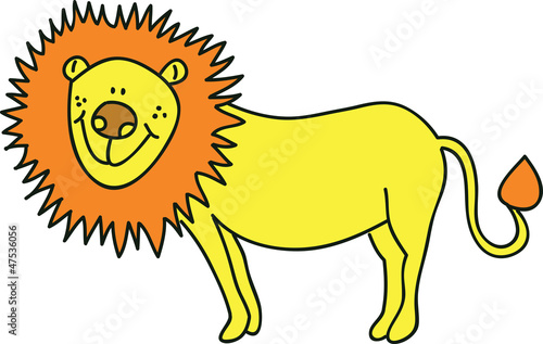 Fototapeta Naklejka Na Ścianę i Meble -  Lion