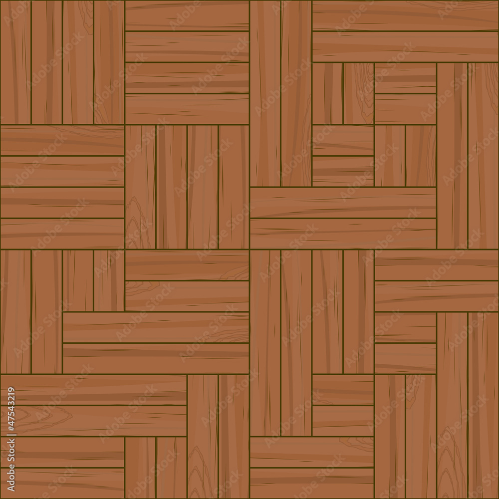 Naklejka premium Four seamless parquet tiles