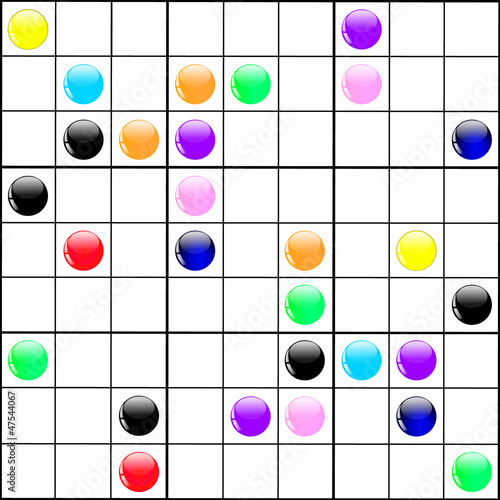 Sudoku couleurs