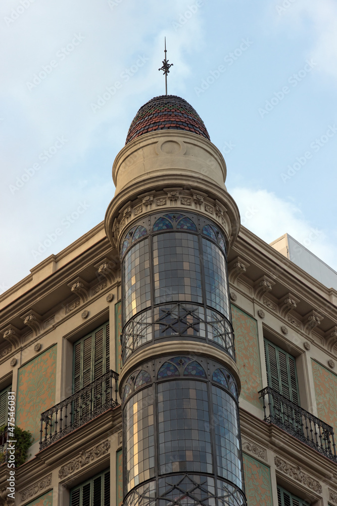 Fototapeta premium House like a castle