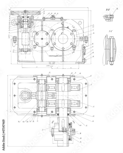 Hi-tech engineering drawing