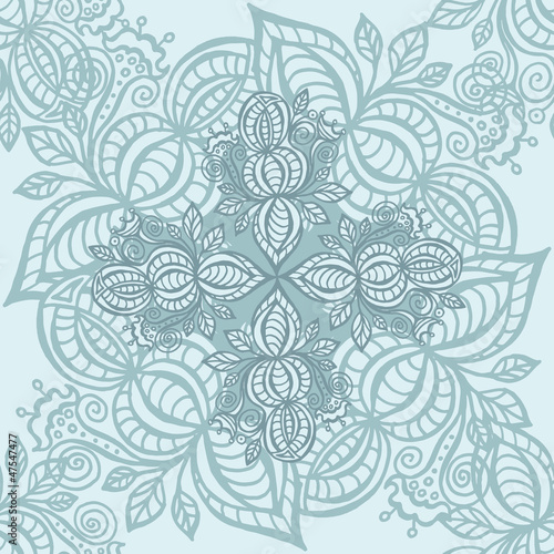 Seamless pattern with flowers