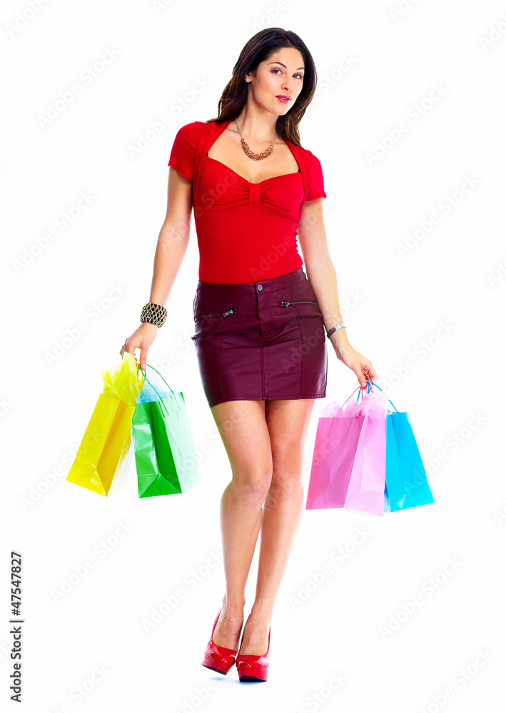 Shopping woman.