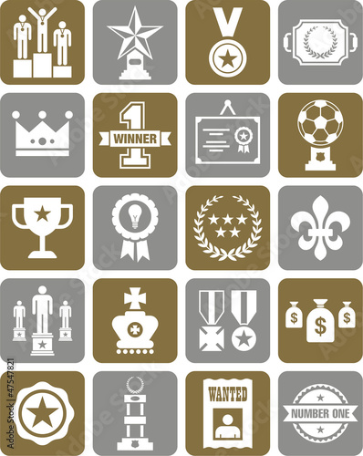 Prizes & Awards icons