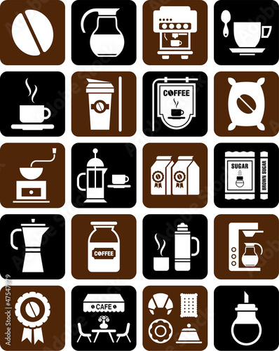 Coffe icons