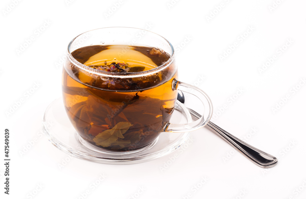 Cup of tea isolated on white Cup of tea isolated on white