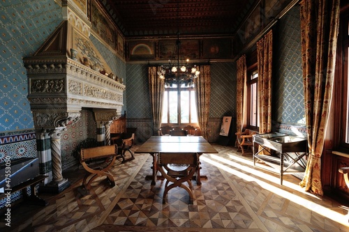 Sala interna al castello D Albertis