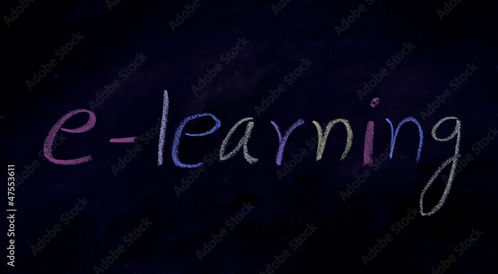 Obraz premium e-learning