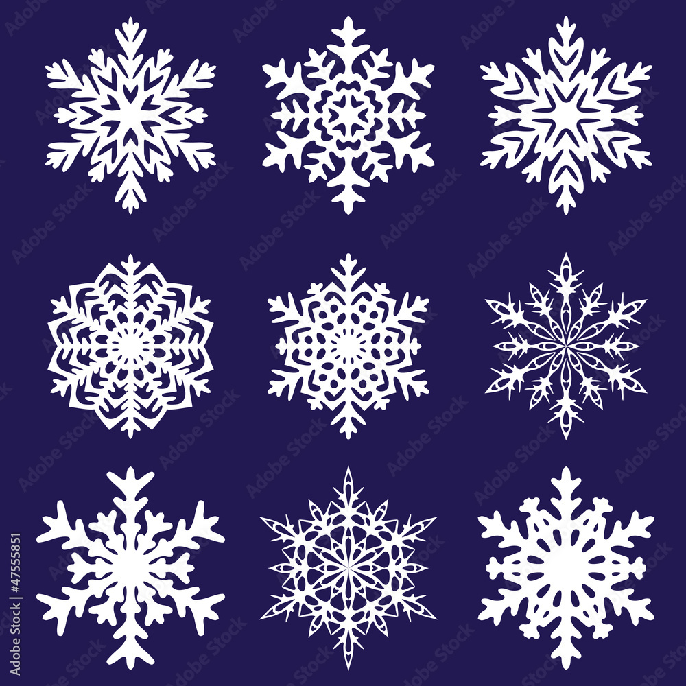 Christmas background. Snowflakes. Christmas background. Snowflakes.