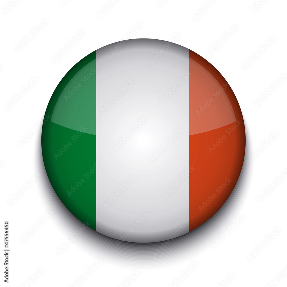 Vector creative circle flag on white background. Eps10 Vector creative circle flag on white background. Eps10