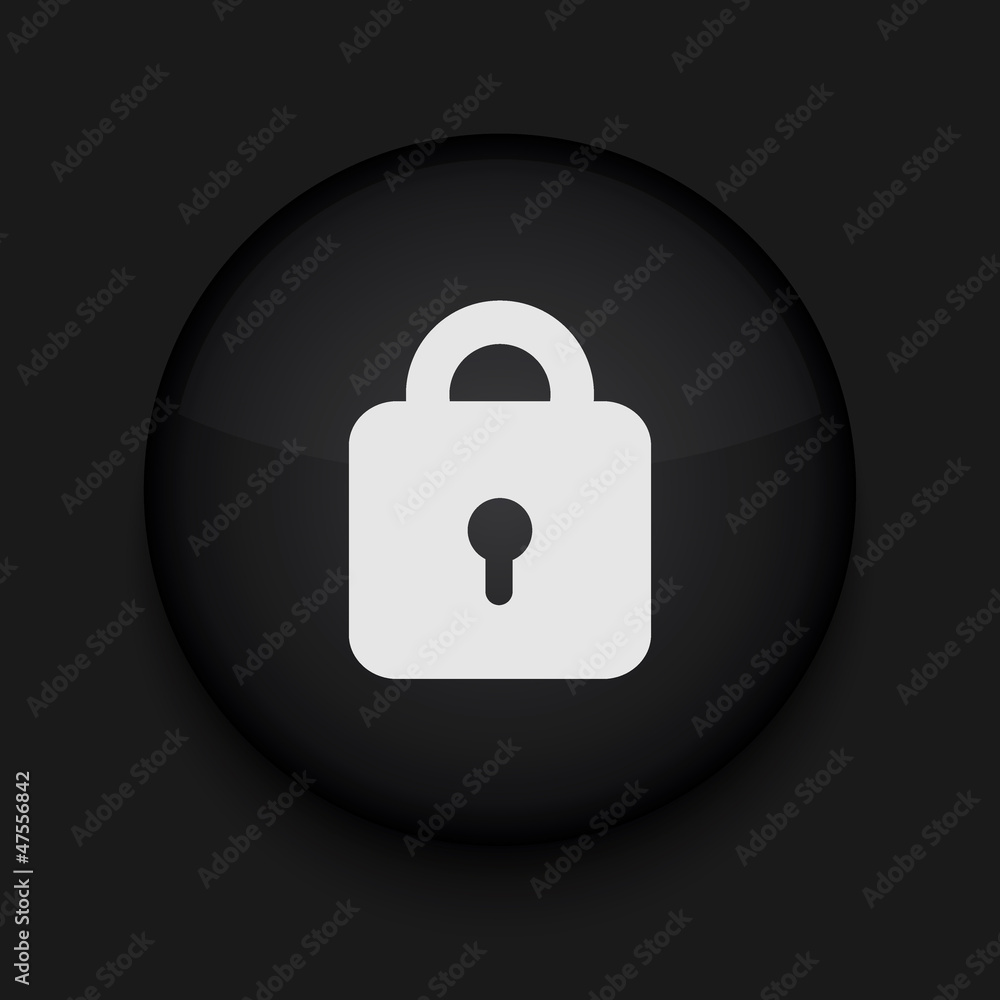 Vector lock icon. Eps10. Easy to edit Vector lock icon. Eps10. Easy to edit