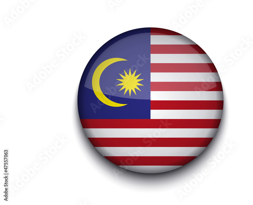 Vector creative circle flag on white background. Eps10