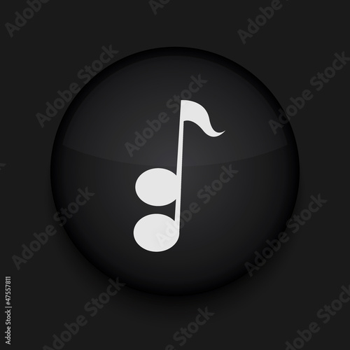 Vector note icon. Eps10. Easy to edit