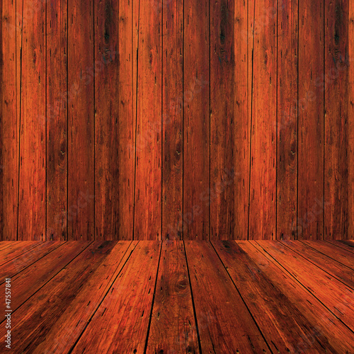 Conceptual old wood wall and floor background