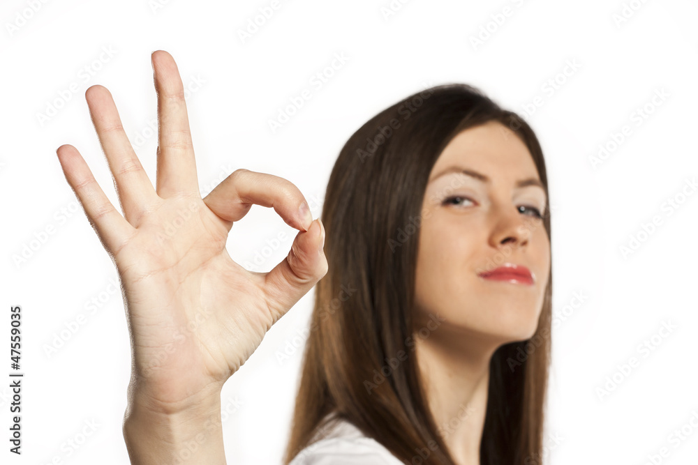 Pretty positive female in the studio shows okay Pretty positive female in the studio shows okay