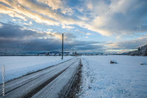 Winter Landscape  Switzerland