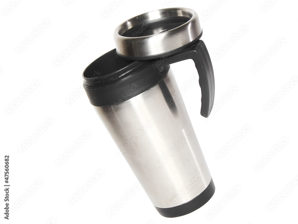 Cup with heat protection-thermos coffee. Cup with heat protection-thermos coffee.