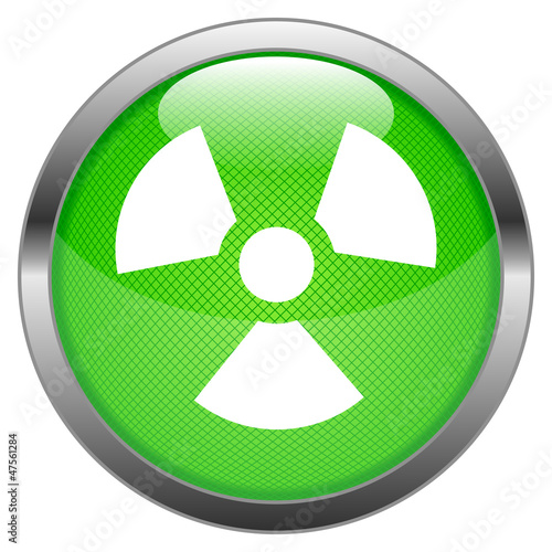 Vector Button Radioaktivity