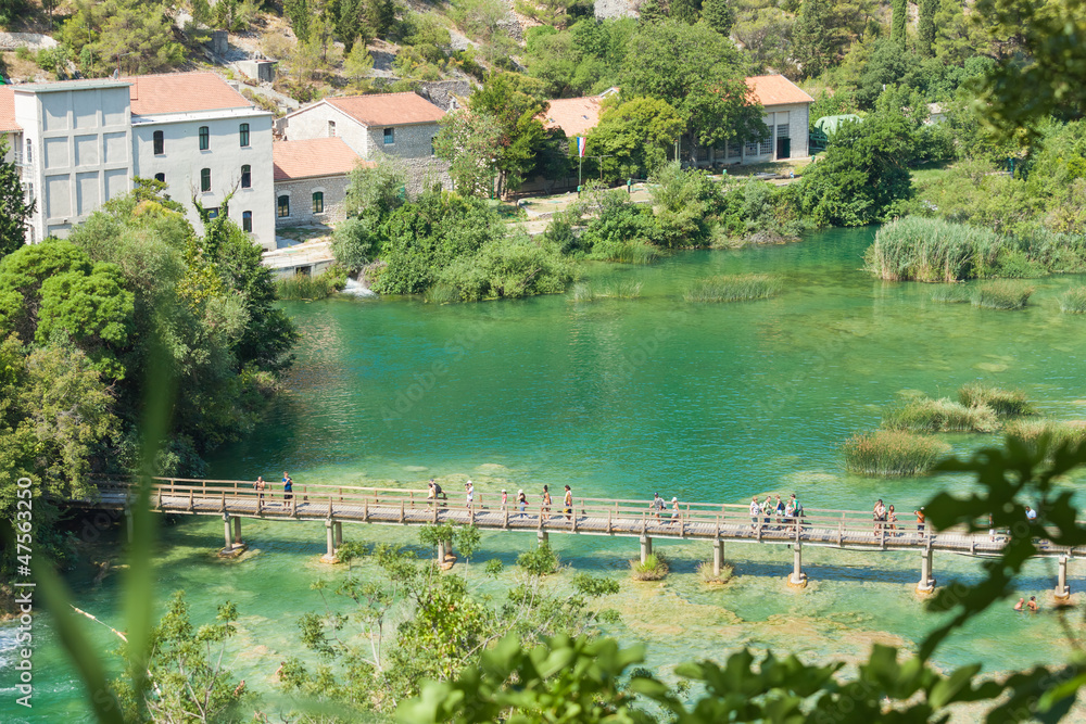 Obraz premium NP Krka, Croatia