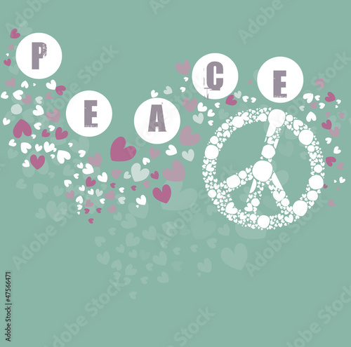 Peace and  love