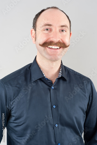 Handsome smiling man