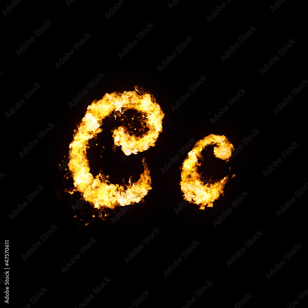 Fire font Fire font