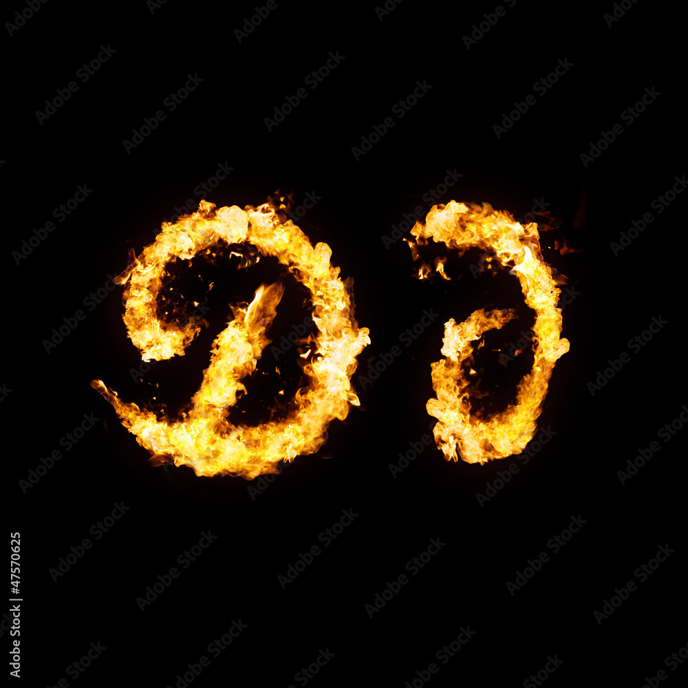 Fire font Fire font