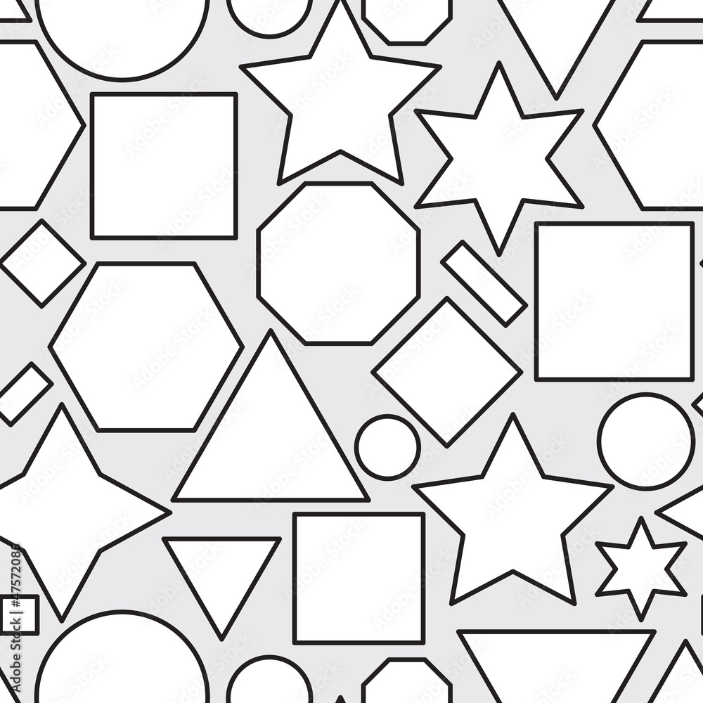 Seamless pattern with geometric shapes Seamless pattern with geometric shapes