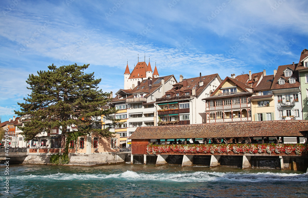 Obraz premium Thun castle