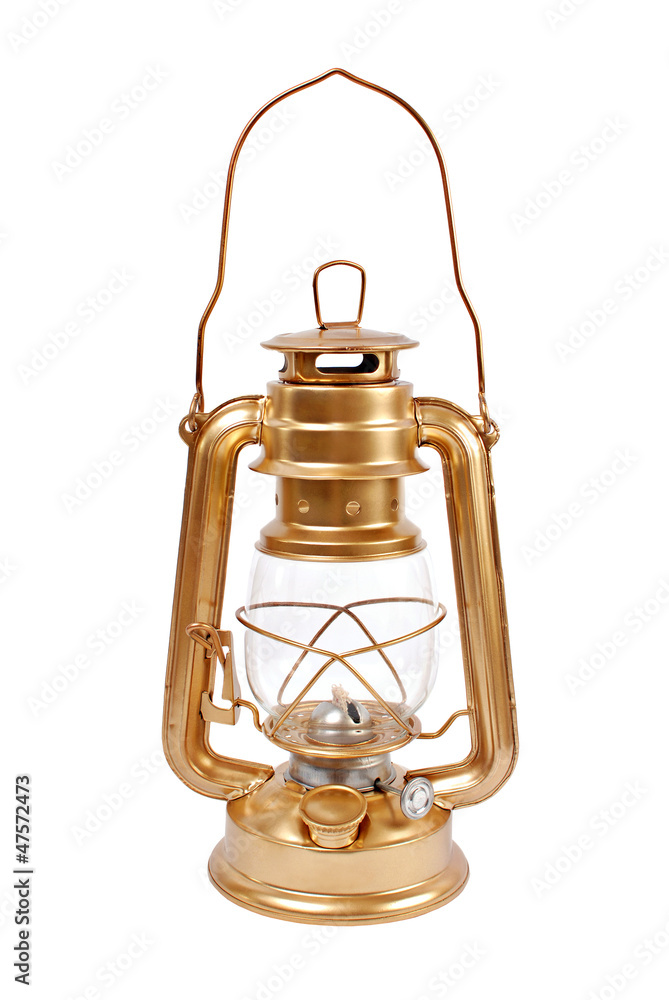Petrol lamp on a white. Petrol lamp on a white.