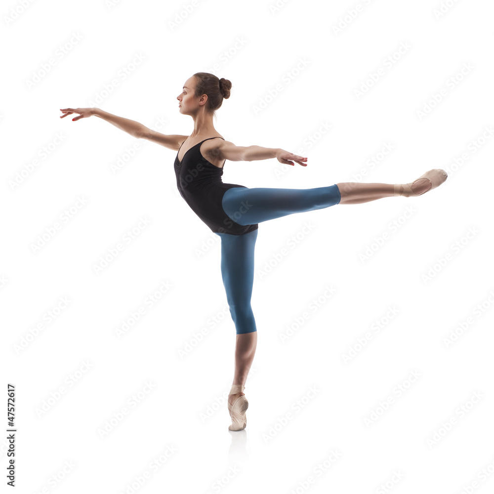 beautiful ballet dancer isolated beautiful ballet dancer isolated