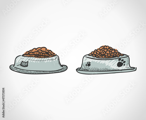 Animal Food Bowl
