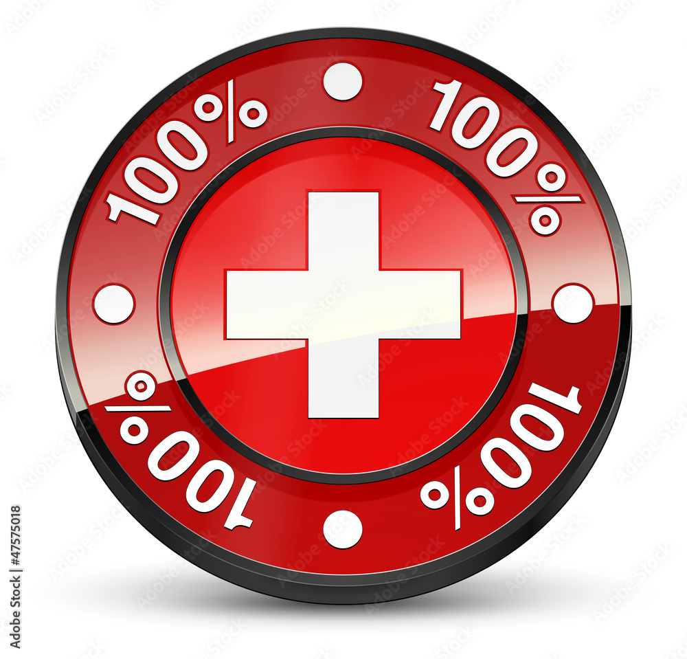 Obraz premium 100%_Swiss_Icon
