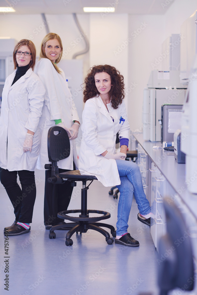 Fototapeta premium scientists working at the laboratory