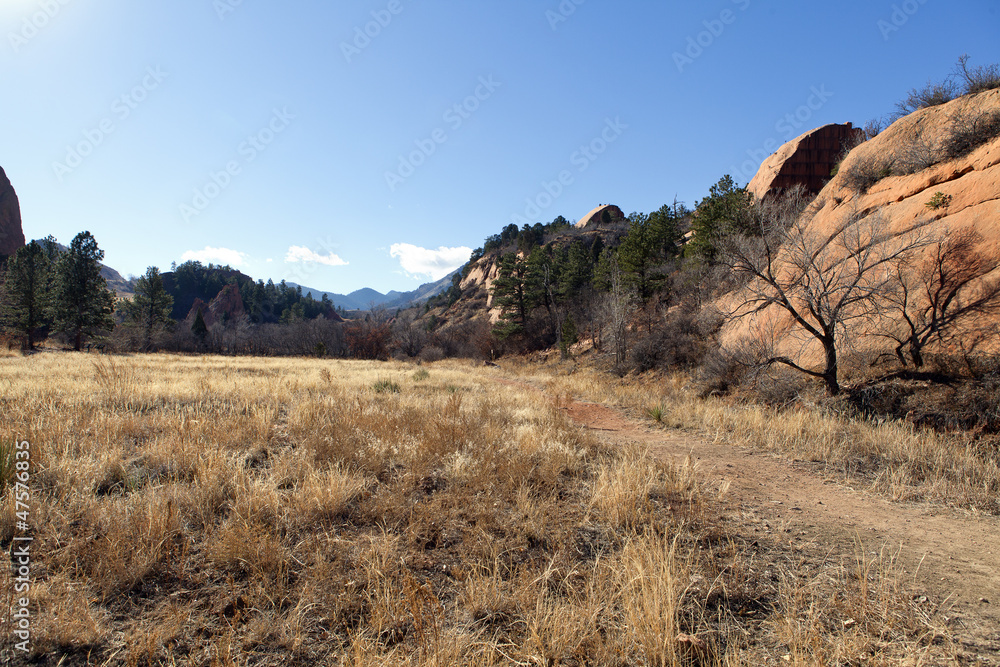 Red rock open space