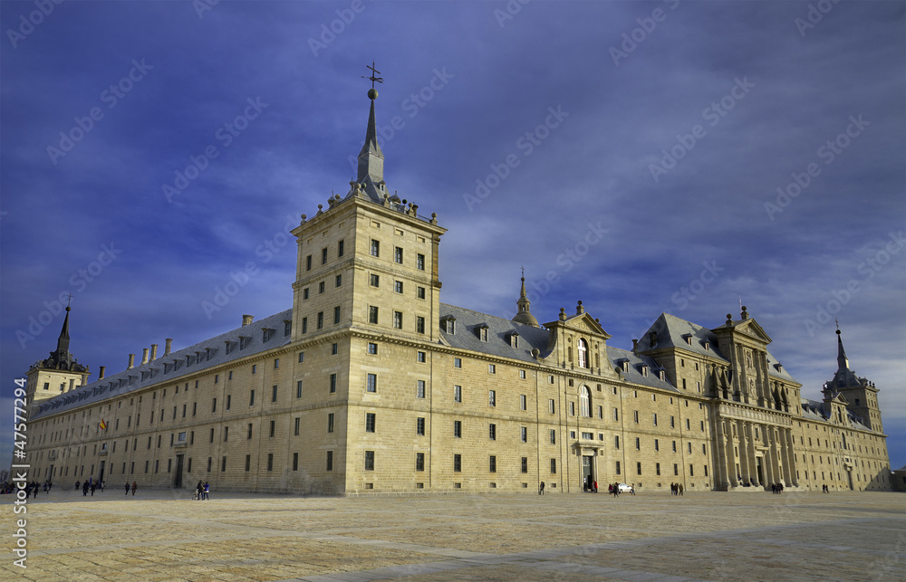 Royal Monastery of San Lorenzo de el Escorial. Madrid, Spain.