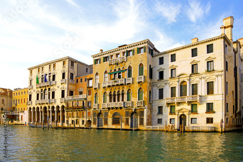 Beautiful street,Grand Canal in Venice, Italy © BRIAN_KINNEY