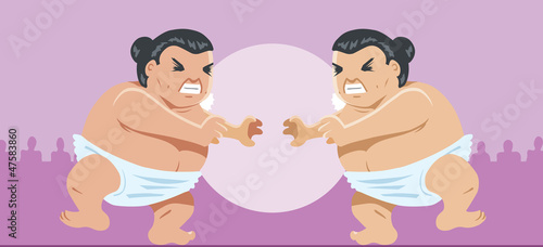 Sumo wrestlers