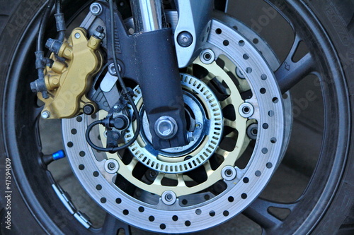 wheel and motorbike