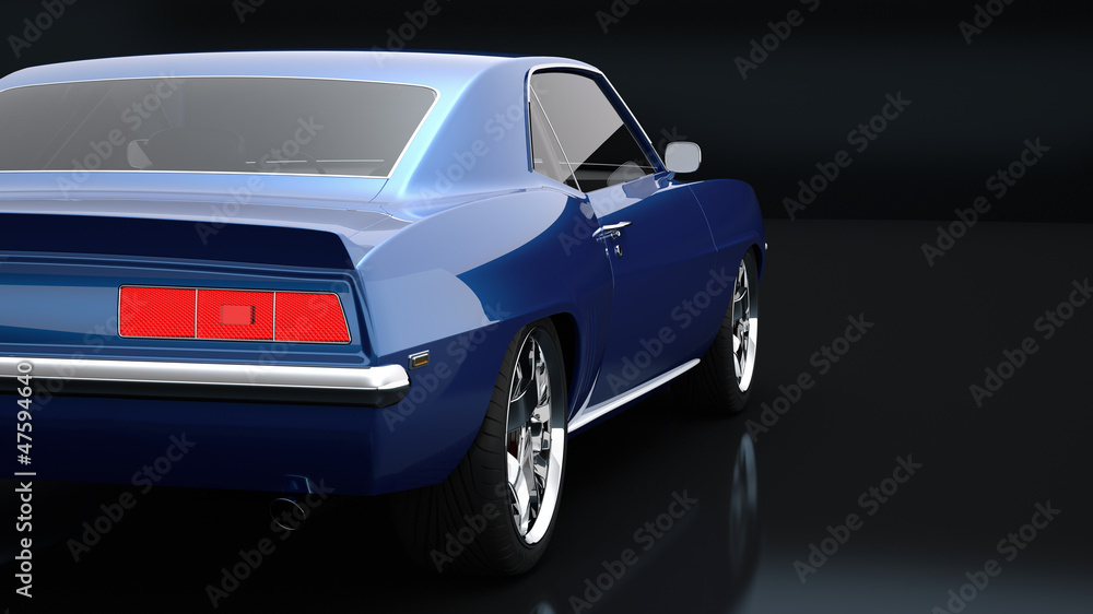 Fototapeta premium Old american car