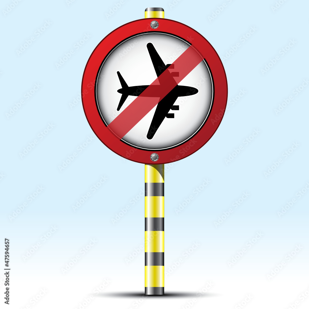 Fototapeta premium AIRPLANE ICON