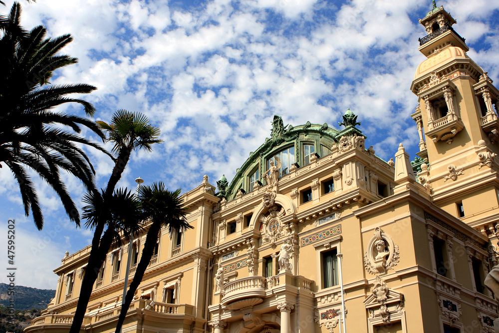 The Opera de Monte-Carlo, Monaco