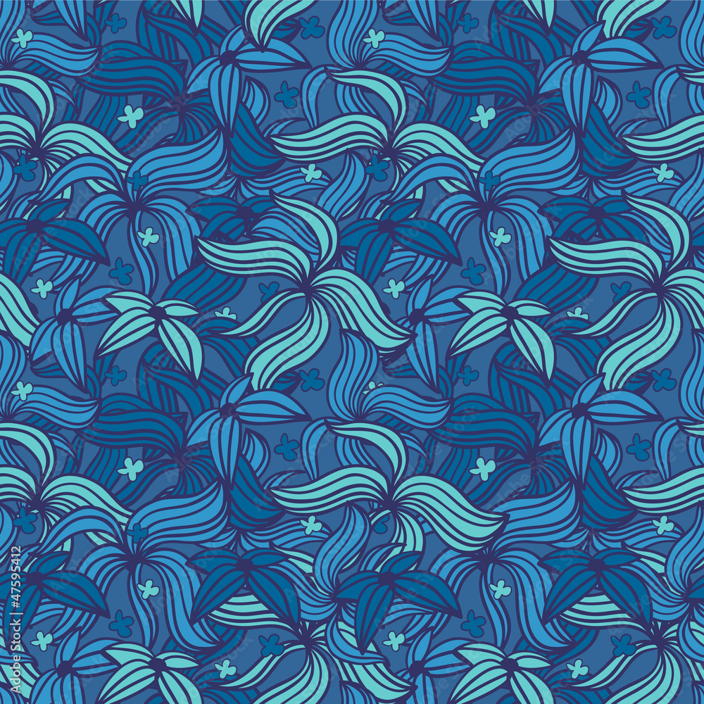 Blue seamless pattern design Blue seamless pattern design