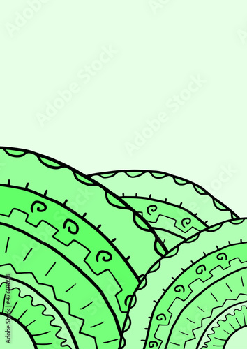 Creative wallpaper art