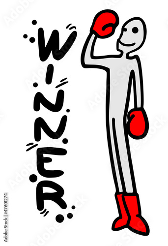 Winner puppet