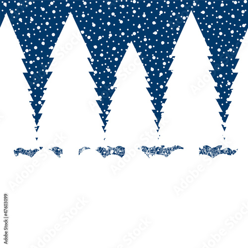 Background. Winter Landscape