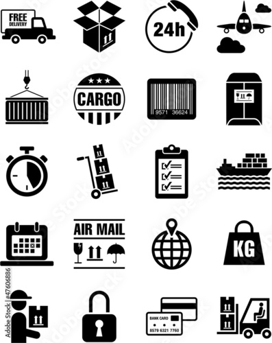 Delivery & Transport icons