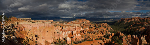 Panorama of Bryce Canyon