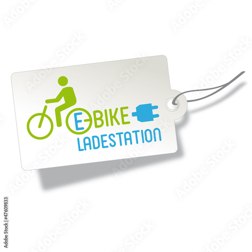 Elektromobil Banner, E-Bike charging point